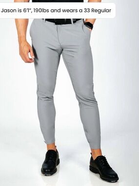 PRIMO Men’s Light Gray Golf Jogger (TALL)